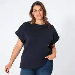 NKD Damen-Sweat-T-Shirt mit Rundhalsausschnitt, große Größen Angebot