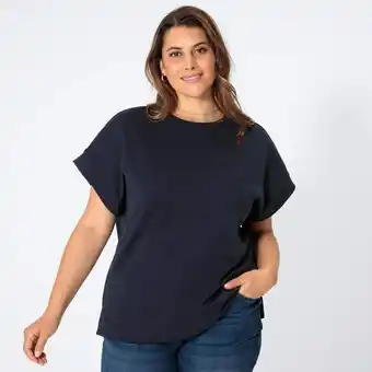 NKD Damen-Sweat-T-Shirt mit Rundhalsausschnitt, große Größen Angebot