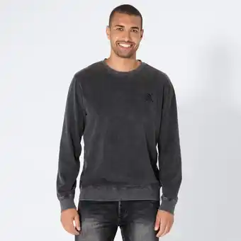 NKD Herren-Sweatshirt im Acid-Washed-Design Angebot