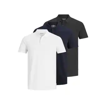 Netto Marken-Discount Jack & Jones Poloshirt BASIC Kurzarmshirt mit Polokragen 3er Pack Angebot