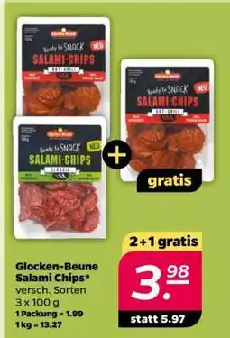 NETTO Glocken-Beune Salami-Chips Angebot