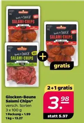 NETTO Glocken-Beune Salami-Chips Angebot
