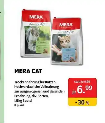 Das Futterhaus Mera Cat 1,5kg Beutel Angebot