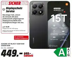 MediaMarkt XIAOMI 15T BLACK 12GB RAM 256GB ROM Angebot