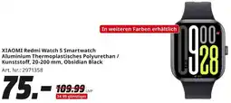 MediaMarkt XIAOMI Redmi Watch 5 Smartwatch Aluminium Thermoplastisches Polyurethan/ Kunststoff Angebot