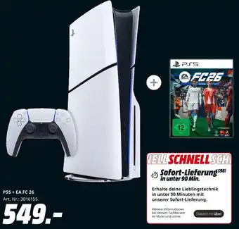MediaMarkt PS5+ EA FC 26 Angebot