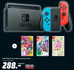 MediaMarkt NINTENDO Switch Neon-Rot/Neon-Blau Angebot