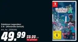MediaMarkt Pokémon Legenden: Z-A - [Nintendo Switch] Angebot