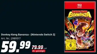 MediaMarkt Donkey Kong Bananza - [Nintendo Switch 2] Angebot
