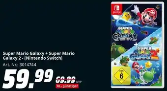 MediaMarkt Super Mario Galaxy + Super Mario Galaxy 2 - [Nintendo Switch] Angebot