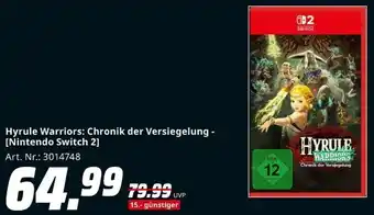 MediaMarkt Hyrule Warriors: Chronik der Versiegelung - [Nintendo Switch 2] Angebot