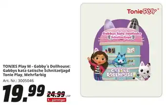 MediaMarkt TONIES Play M - Gabby's Dollhouse: Gabbys katz-tatische Schnitzeljagd Tonie Play, Mehrfarbig Angebot