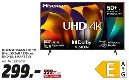 MediaMarkt HISENSE 55A6N LED TV (Flat, 55 Zoll / 139 cm, UHD 4K, SMART TV) Angebot