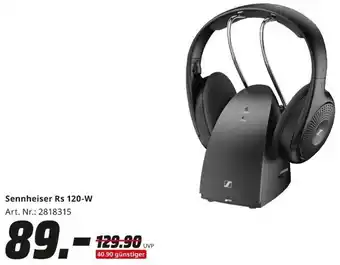 MediaMarkt Sennheiser Rs 120-W Angebot