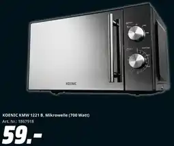 MediaMarkt KOENIC KMW 1221 B, Mikrowelle (700 Watt) Angebot