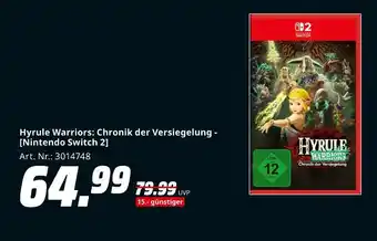 MediaMarkt Hyrule warriors: chronik der versiegelung Angebot