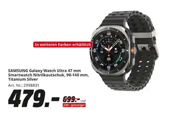 MediaMarkt Samsung galaxy watch ultra 47 mm Angebot