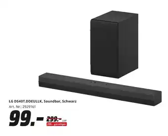 MediaMarkt Lg ds40t.ddeullk soundbar Angebot