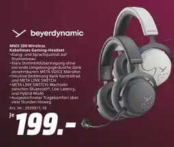 MediaMarkt Beyerdynamic mmx 200 wireless kabelloses gaming-headset Angebot