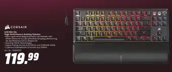 MediaMarkt Corsair k70 pro tkl high-performance-gaming-tastatur Angebot