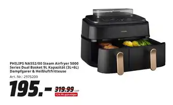 MediaMarkt Philips na552/00 steam airfryer 5000 Angebot