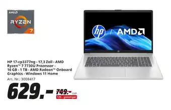 MediaMarkt Hp hp 17-cp3377ng Angebot