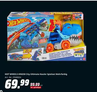MediaMarkt Hot wheels city ultimate hauler spielset Angebot