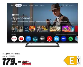 MediaMarkt Peaq peaq ptv 40gf-5025c Angebot