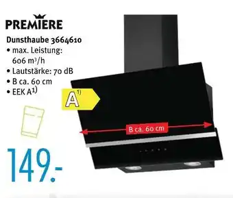 Trends Möbel Premiere dunsthaube 3664610 Angebot