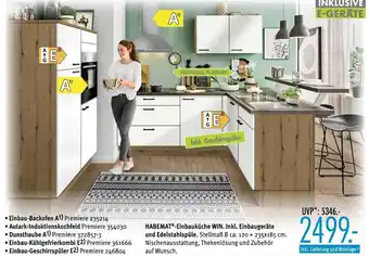 Trends Möbel Habemat einbauküche win Angebot