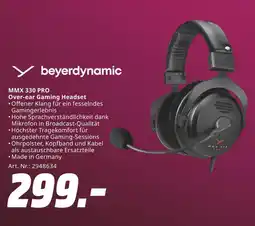 MediaMarkt Beyerdynamic mmx 330 pro over-ear gaming headset Angebot