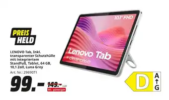 MediaMarkt Lenovo tab Angebot