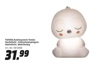 MediaMarkt Tonies audiosystem tonies nachtlicht - schlummerpinguin nachtlicht Angebot