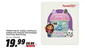 MediaMarkt Tonies play m - gabby’s dollhouse: gabbys katz-tatische schnitzeljagd Angebot