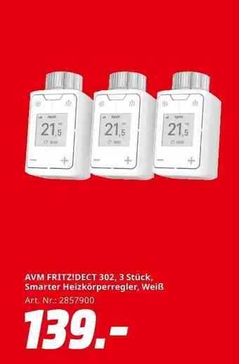 MediaMarkt Avm fritz!dect 302 Angebot