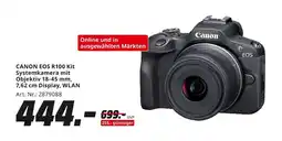 MediaMarkt Canon eos r100 kit systemkamera Angebot