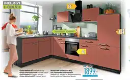 Trends Möbel Modulform einbauküche mf15. inkl. einbaugeräte und einbauspüle Angebot