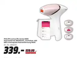 MediaMarkt Philips lumea ipl series 9000 haarentferner bri955/01 Angebot
