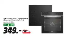 MediaMarkt Beko bbum13329xs, einbauherdset Angebot