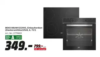 MediaMarkt Beko bbum13329xs, einbauherdset Angebot