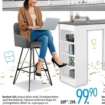 Trends Möbel Bartisch leo Angebot