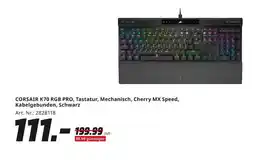 MediaMarkt Corsair k70 rgb pro, tastatur Angebot