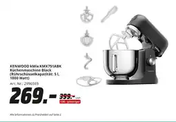 MediaMarkt Kenwood kmix kmx751abk küchenmaschine black Angebot