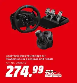 MediaMarkt Logitech g923 trueforce Angebot