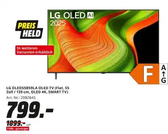 MediaMarkt Lg oled55b59la oled tv Angebot