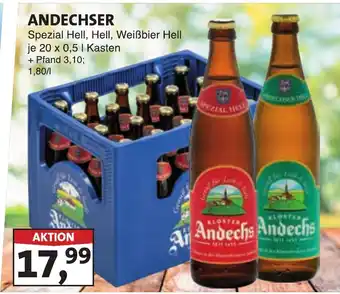 Lösch Depot ANDECHSER Spezial Hell, Hell, Weißbier Hell Angebot