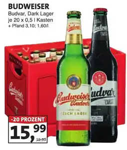 Lösch Depot BUDWEISER Budvar, Dark Lager Angebot