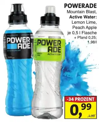 Lösch Depot POWERADE Drink Angebot