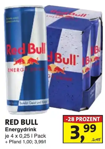 Lösch Depot RED BULL Energydrink Angebot