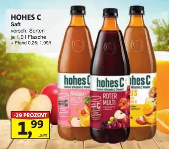 Lösch Depot HOHES C Saft Angebot